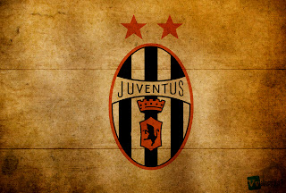 Juventus FC Logo Design on Wood Texture HD Wallpaper