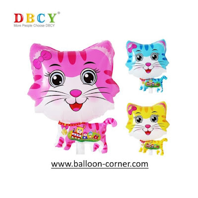 Balon Foil Karakter Anak Kucing