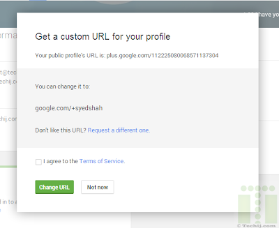 How To Get A Custom URL For Google Plus Profile And Page