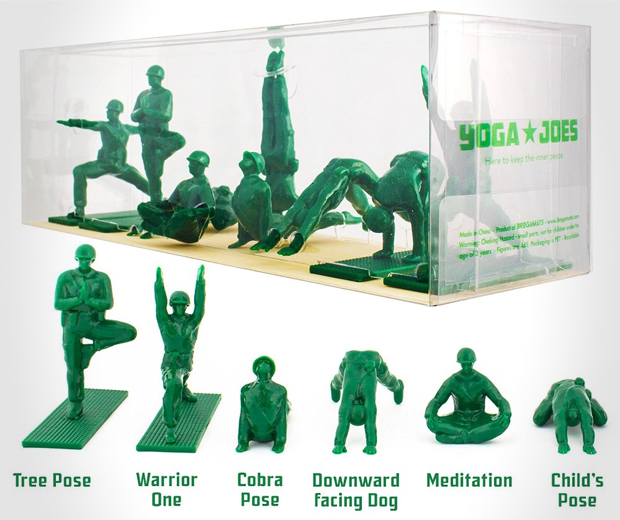 Yoga Joes Soldiers