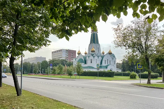 3-я Парковая улица, храм святого преподобного Саввы Сторожевского