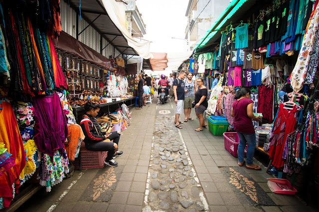 Mercato di Ubud-Bali