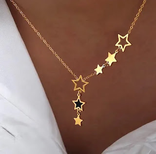 collier etoile femme