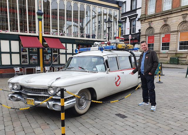 Ecto-1 at the Totally Stockport Comic Con