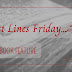First Lines Friday - könnt ihr es erraten?