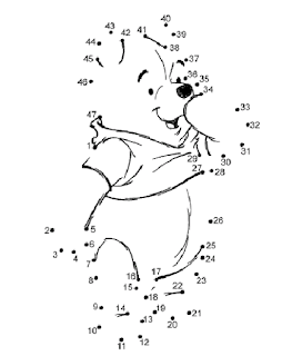 Ligue os pontos Pooh