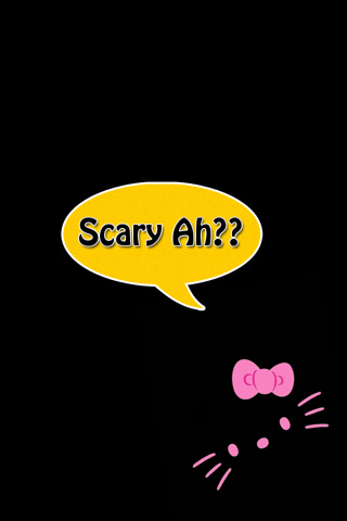 Gothic Hello Kitty Wallpaper for iPhone