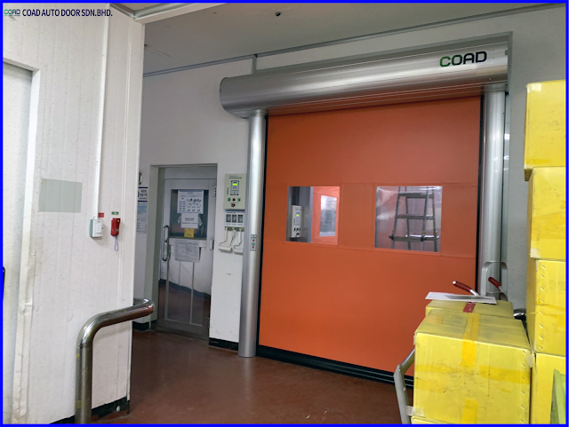 COAD, High Speed Door, INDONESIA, INDUSTRIAL DOOR, JAPAN, KOREA, MALAYSIA, Pintu Berkelajuan Tinggi, pintu pvc, PVC Roller Shutter Door, THAILAND, VIETNAM, シート製高速シャッター