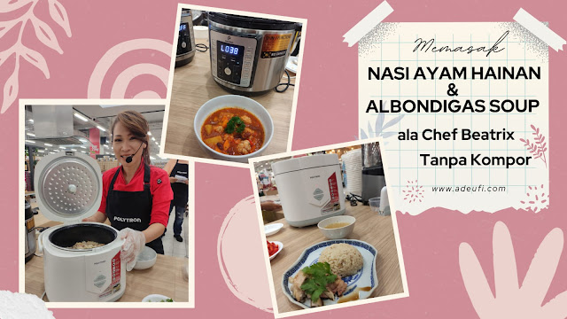 Review Rice Cooker Donabe Tiara Pot Pro dan Air Fryer Polytron