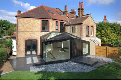 modern terrace design, terrace design ideas, terrace extension, terrace house extension, house design