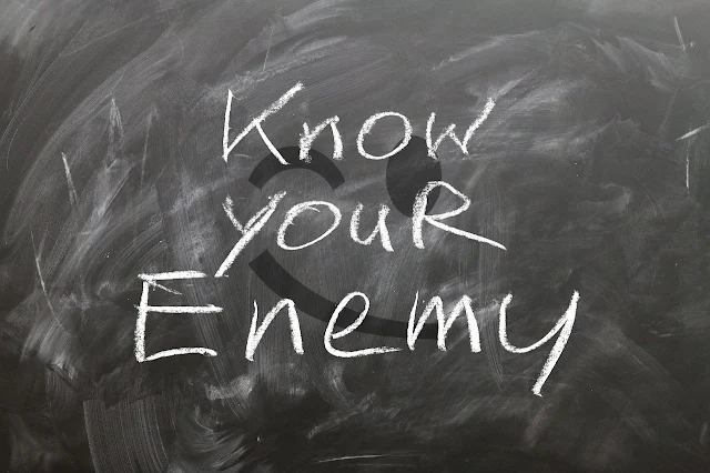 What are the three types of enemies?