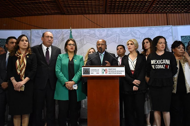 Rechaza bancada del PRI violencia institucional contra mujeres y niñas