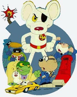 Danger Mouse cartoon character - The Cartoons World