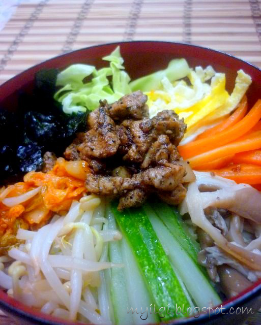 MY ILGI: Resepi Bibimbap - 비빔밥