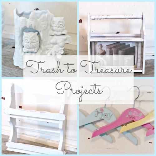 Before and After - Trash to Treasure Projects