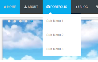 Navigasi Top Menu & Main Menu Responsive Terbaik untuk Blogger