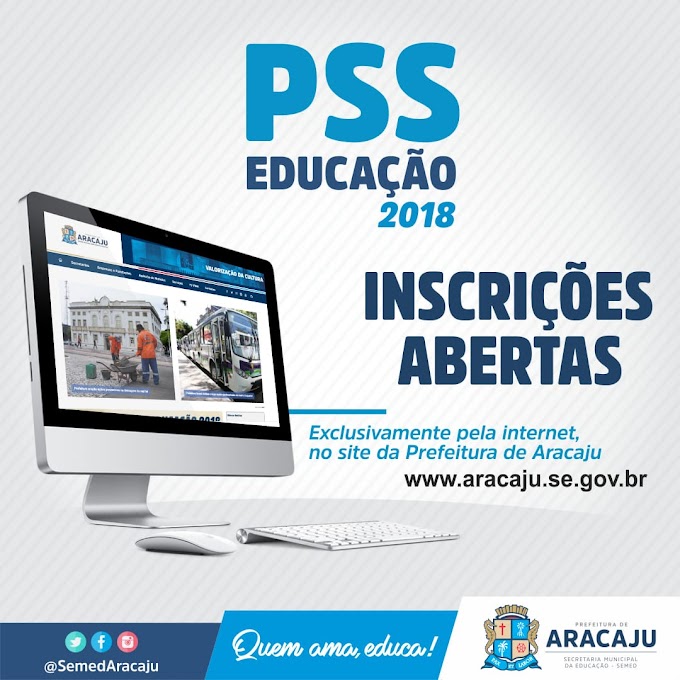 Prefeitura inicia as inscrições do PSS para contratação de professores