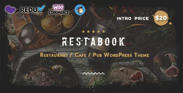 Restaurant / Cafe / Pub WordPress Theme