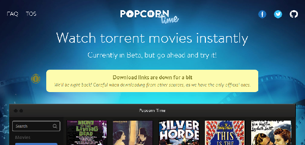 PopCorn Time for iphone