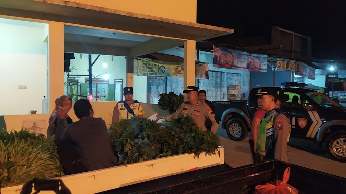 Polsek Balong Cipta Kondisi, Amankan Jalan Raya Dari Balap Liar Hingga Premanisme