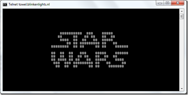 Watch star wars in command prompt (cool trick)