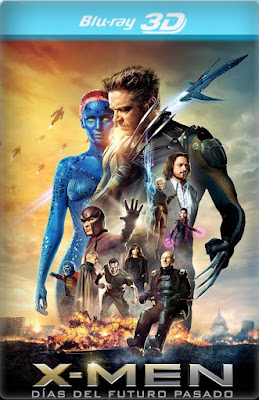 X-Men Days Of Future Past 2014 BD25 3D Latino