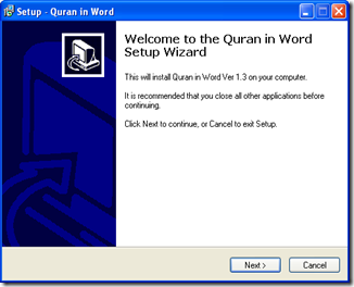 PLUG-IN AL-QURAN UNTUK MICROSOFT WORD