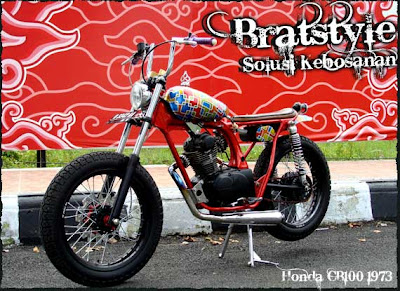 Honda CB100, BRATSTYLE Modification