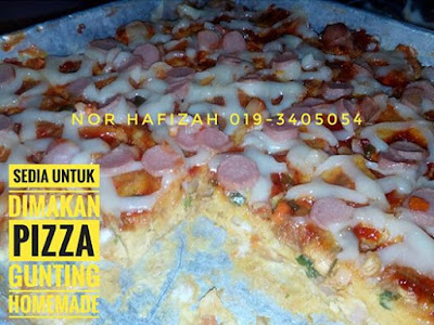 Resepi Pizza Gunting Homemade Viral  Never Lose Hope