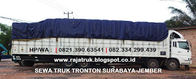 SEWA TRUK TRONTON SURABAYA, SIDOARJO, GRESIK KE JEMBER