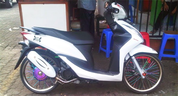 Modifikasi Motor Honda Spacy