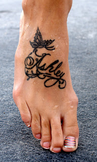 small ashley tattoo