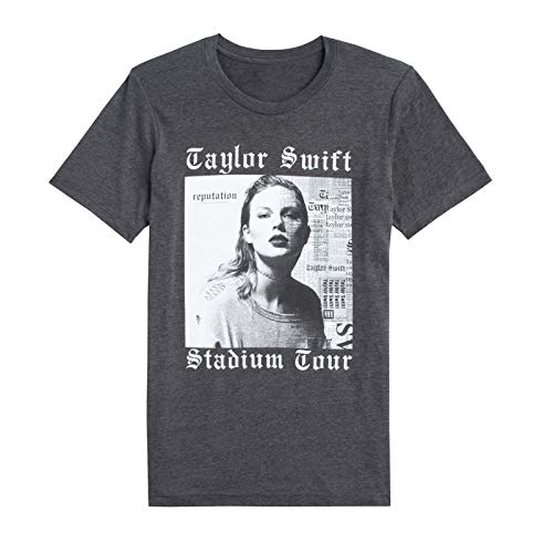 Taylor Swift Reputation Stadium Tour Tee Dark Grey Heather