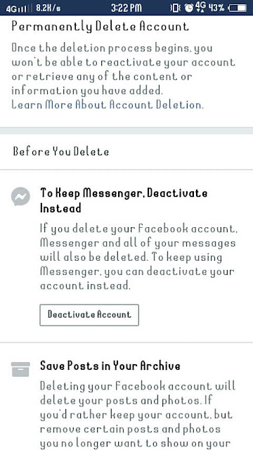 How to Deactivate or Delete Your Facebook Account