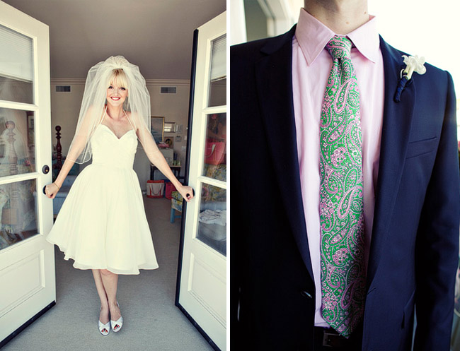 short wedding dress