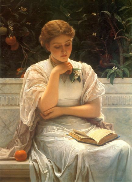 Перуджини Чарльз Эдвард Charles Edward Perugini - В оранжерее