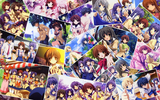 Tapeta Full HD z anime Clannad