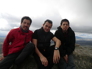 De izqda. a dcha.: Taber, Nacho y Pablo