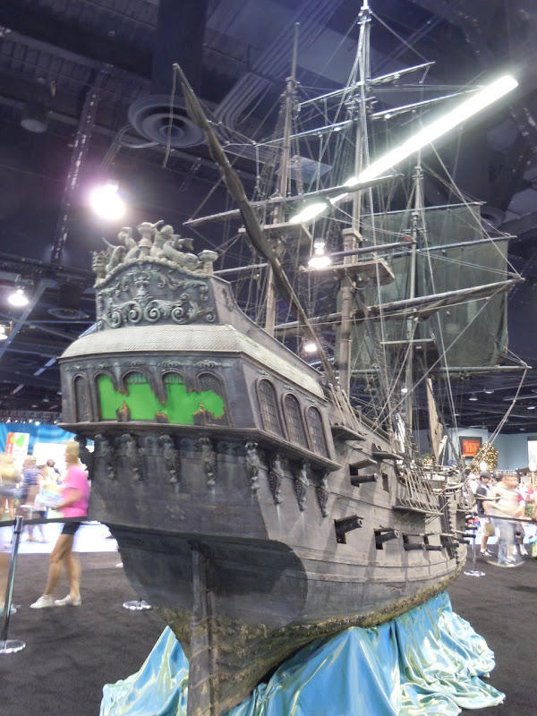 Black Pearl pirate galleon miniature