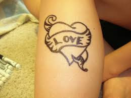 Love Heart Tattoo Designs 32