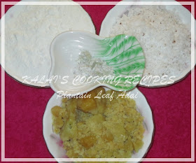 Plantain Leaf Adai Ingredients