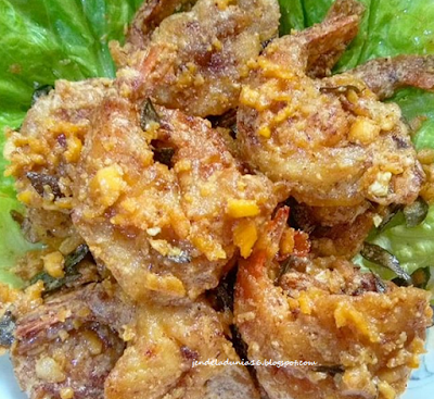 [http://FindWisata.blogspot.com] Udang Telur Asin, Wisata Kuliner Makanan Nusantara 