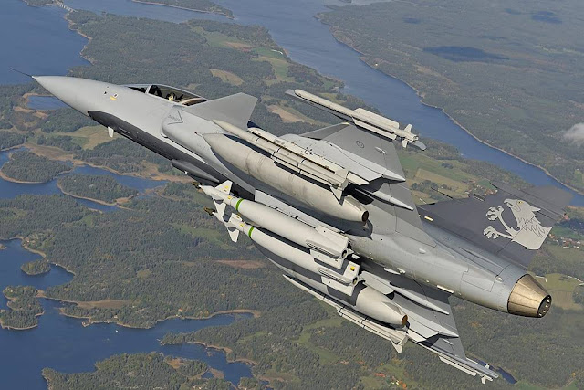 Gripen E fires first missile