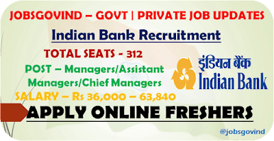 Indian Bank Recruitment 2022