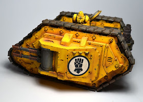 Imperial Fists Land Raider Armoured Proteus