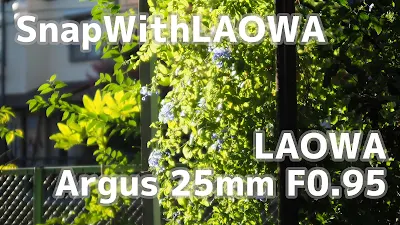 【SnapWithLAOWA】 (ラオワ) LAOWA Argus 25mm F0.95 MFT