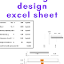 isolated footing design excel sheet 1