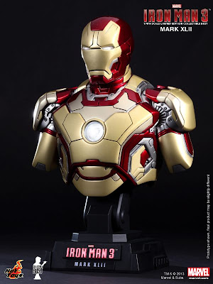 Hot Toys Iron Man 3 - Iron Man Mk XKII (42) Bust