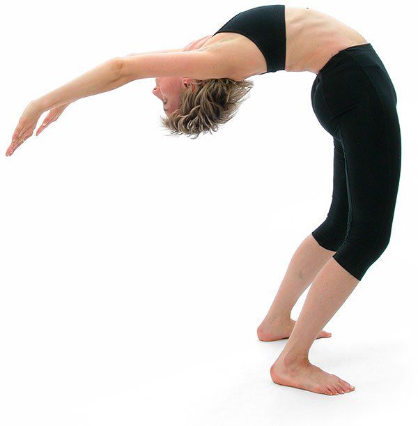 Leaning back bend Pose