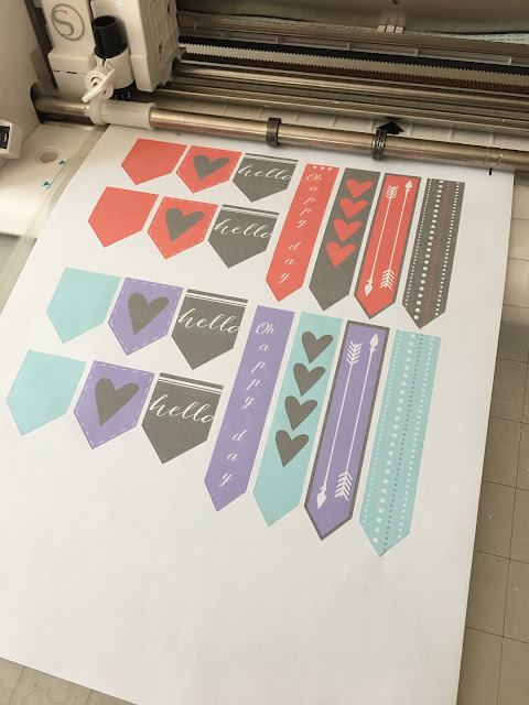 silhouette print and cut, silhouette cameo print and cut, silhouette camaeo sticker tutorial